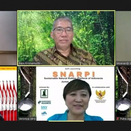 Soft-Launching Sustainable Natural Rubber Platform of Indonesia (SNARPI)